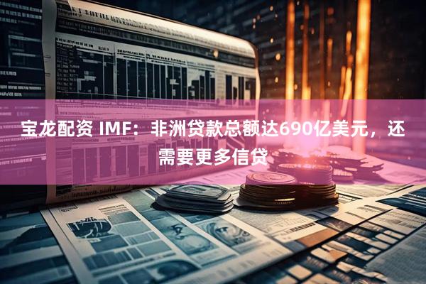 宝龙配资 IMF：非洲贷款总额达690亿美元，还需要更多信贷