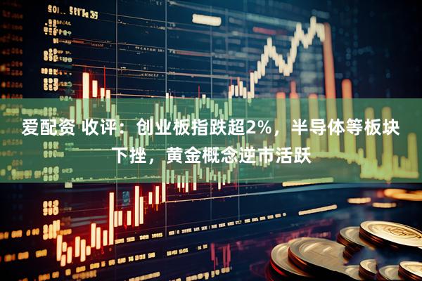 爱配资 收评：创业板指跌超2%，半导体等板块下挫，黄金概念逆市活跃