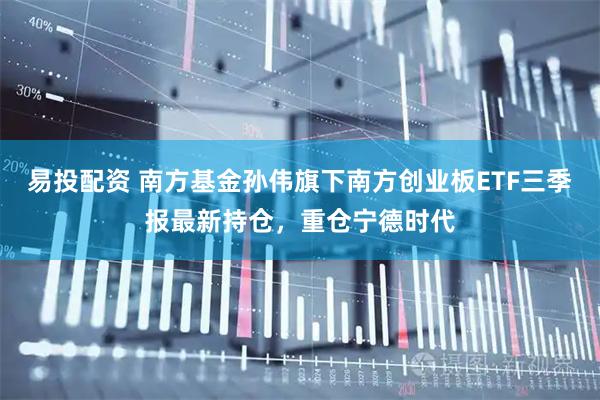 易投配资 南方基金孙伟旗下南方创业板ETF三季报最新持仓，重仓宁德时代